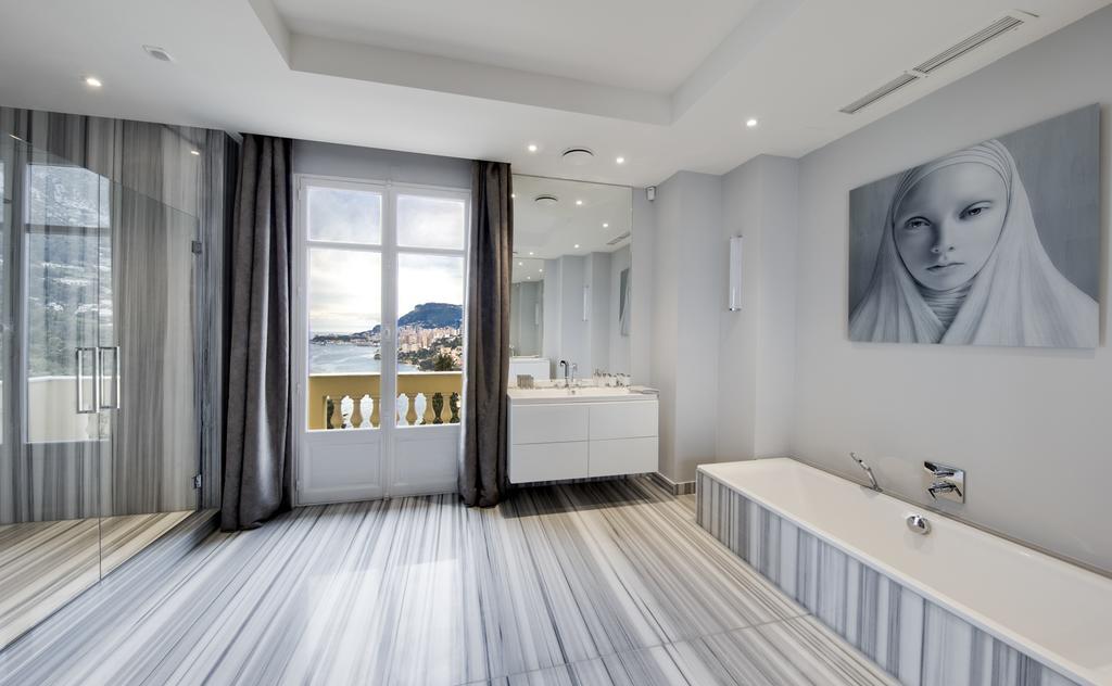 רוקברון-קאפ-מרט Luxurious Villa Overlooking Monaco מראה חיצוני תמונה