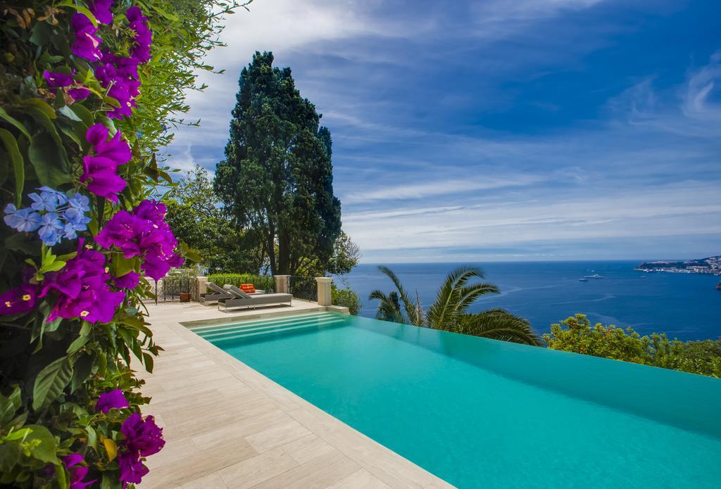 רוקברון-קאפ-מרט Luxurious Villa Overlooking Monaco מראה חיצוני תמונה